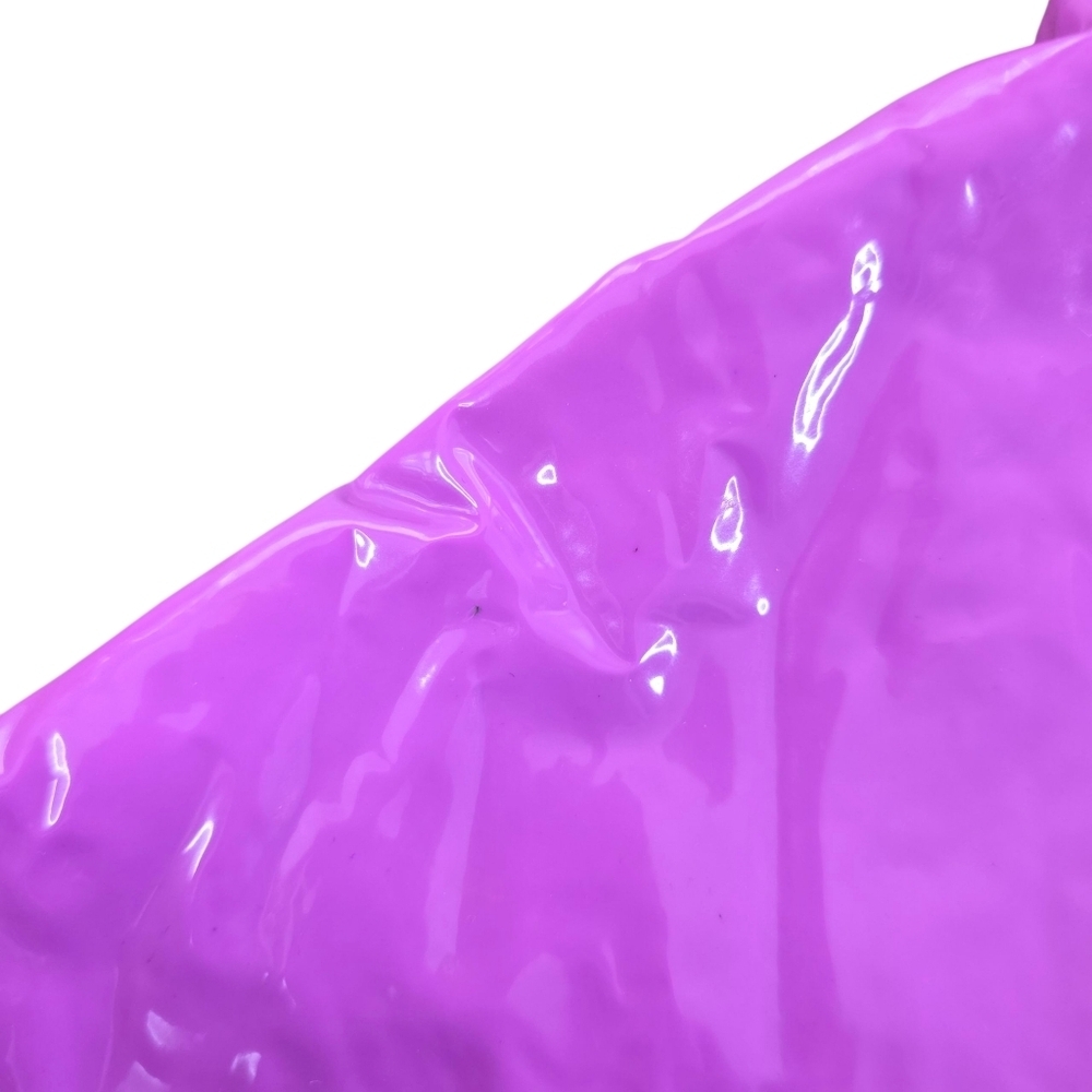 Vintage 90s Barney Dinosaur Kids Raincoat Hooded Purple PVC Jacket Costume - Picture 4 of 16